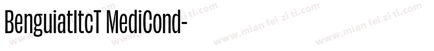 BenguiatItcT MediCond字体转换